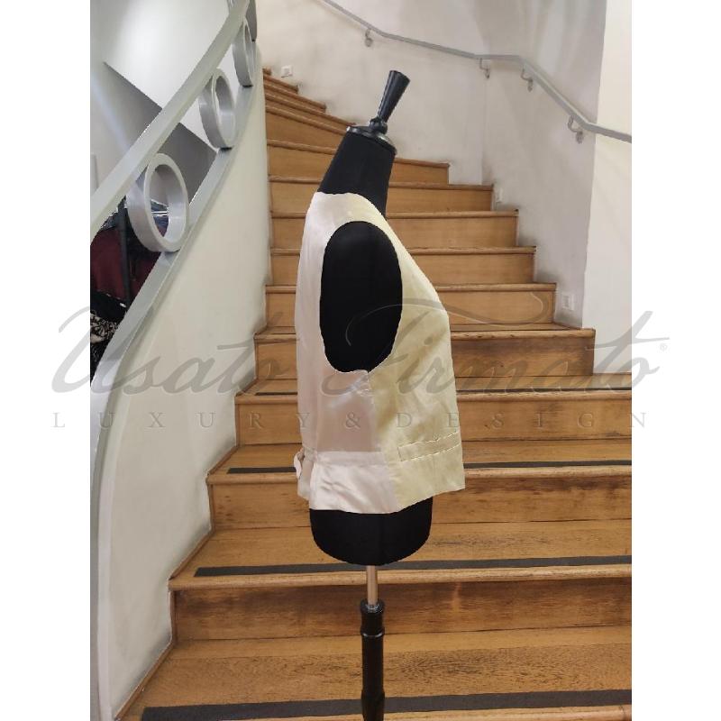 GILET DONNA SANDRO DORATO TG M | Mercatino dell'Usato Roma parioli 2
