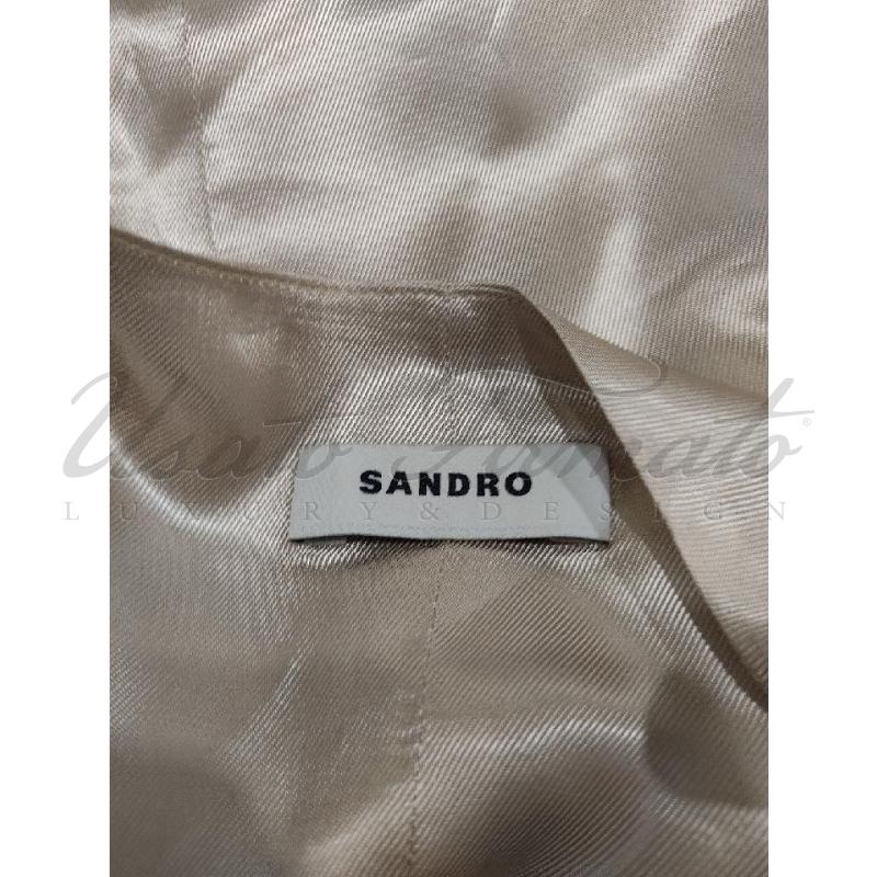 GILET DONNA SANDRO DORATO TG M | Mercatino dell'Usato Roma parioli 4