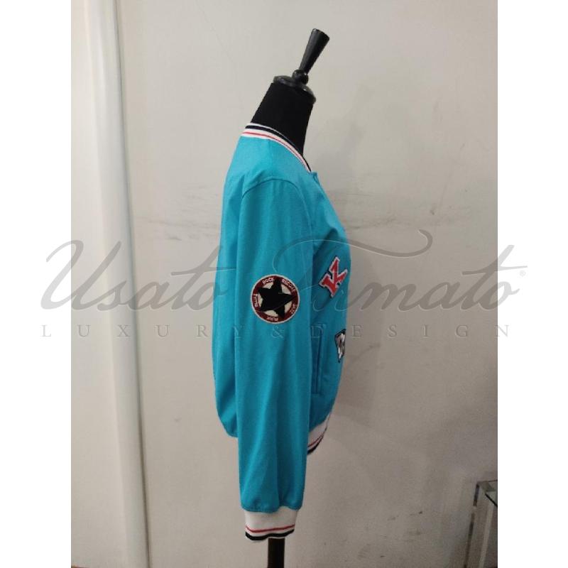 GIUBBINO DONNA VICOLO CELESTE BOMBER TG. S | Mercatino dell'Usato Roma parioli 2