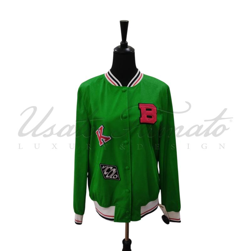 GIUBBINO DONNA VICOLO VERDE BOMBER TG. M | Mercatino dell'Usato Roma parioli 1