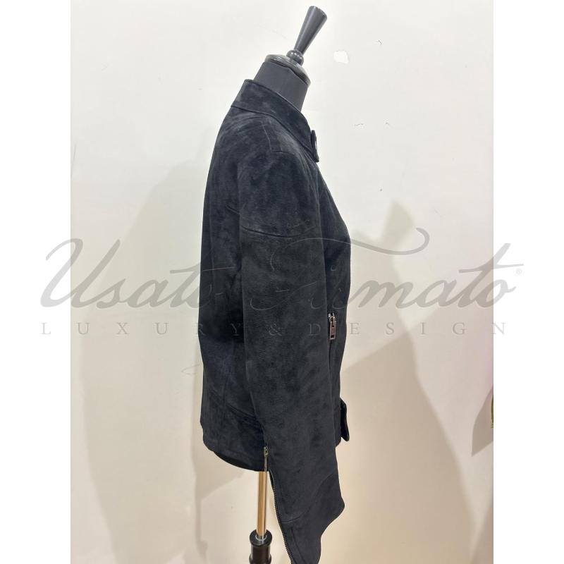 GIUBBINO GUCCI PELLE NERA TG 48 | Mercatino dell'Usato Roma parioli 2