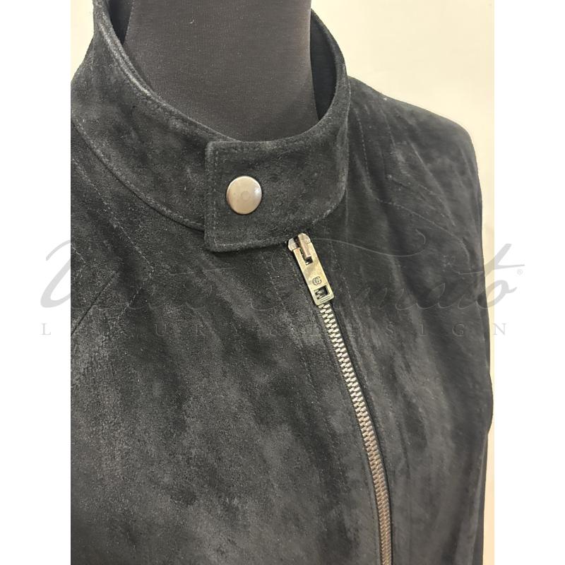 GIUBBINO GUCCI PELLE NERA TG 48 | Mercatino dell'Usato Roma parioli 4