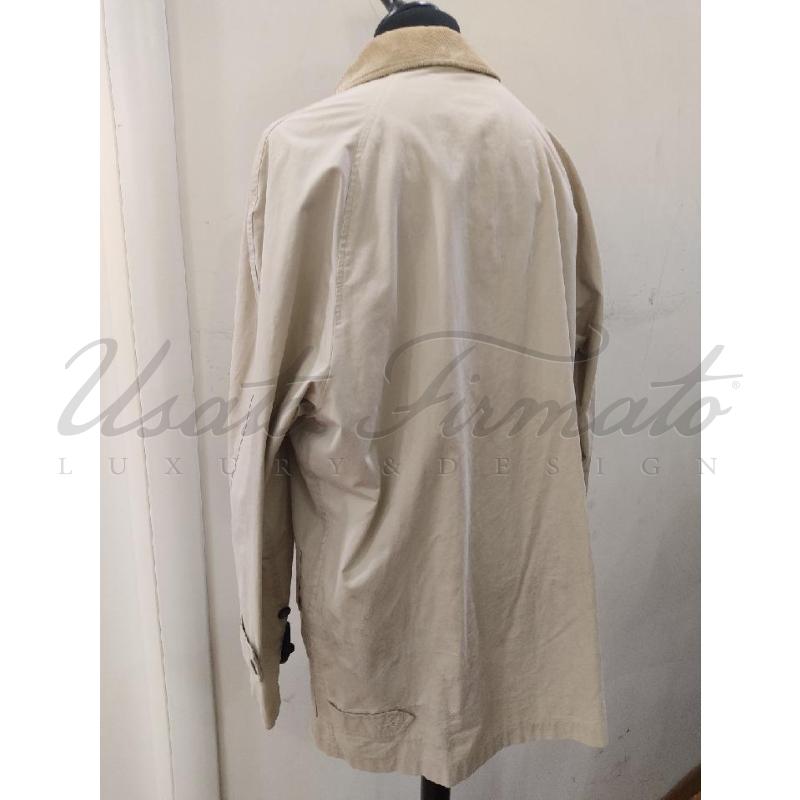 GIUBBINO UOMO BURBERY BEIGE TARTAN INTERNO  | Mercatino dell'Usato Roma parioli 2