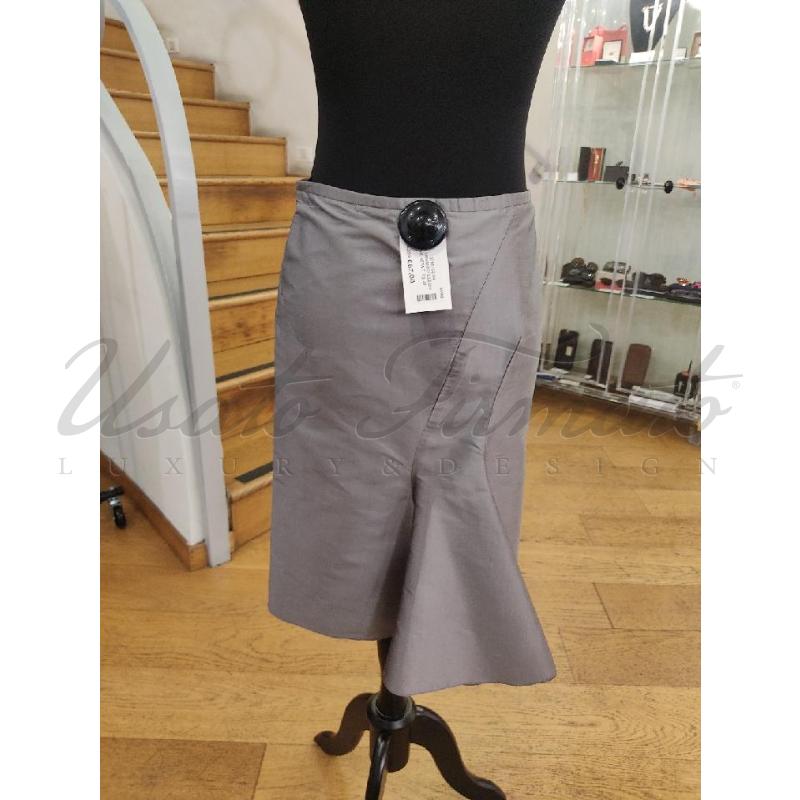GONNA ARMANI COLLEZIONI GRIGIA SETA TG. 38 | Mercatino dell'Usato Roma parioli 3