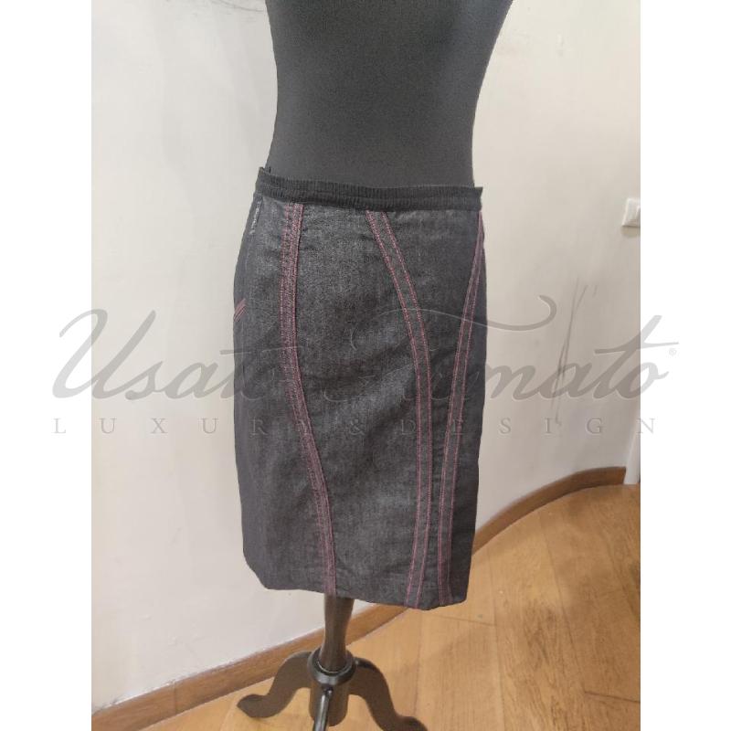 GONNA ARMANI JEANS DENIM TG. 44 | Mercatino dell'Usato Roma parioli 1