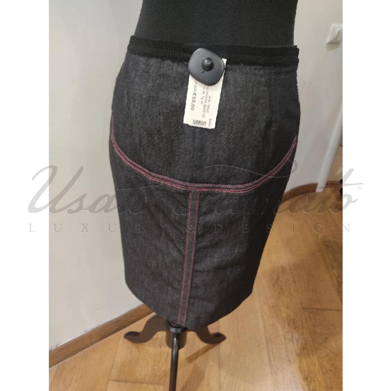 GONNA ARMANI JEANS DENIM TG. 44 | Mercatino dell'Usato Roma parioli 3