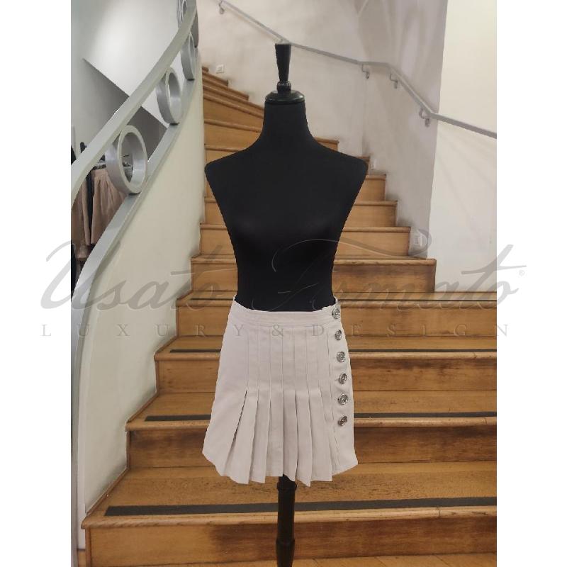 GONNA BURBERRY BEIGE TG 36 | Mercatino dell'Usato Roma parioli 1
