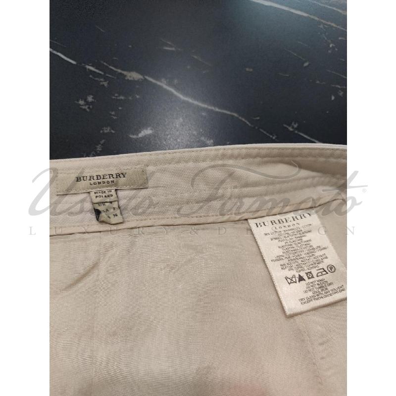 GONNA BURBERRY BEIGE TG 36 | Mercatino dell'Usato Roma parioli 4