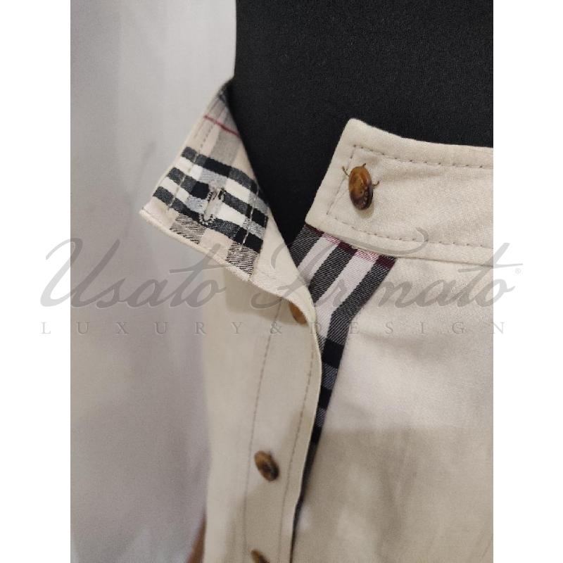 GONNA BURBERRY BEIGE TG 8 | Mercatino dell'Usato Roma parioli 4