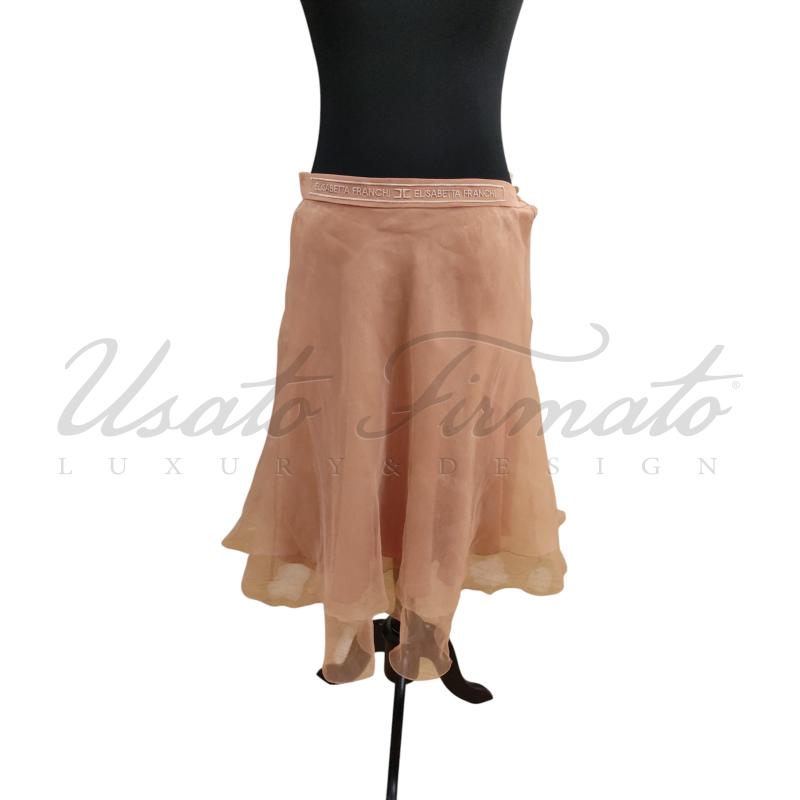 GONNA ELISABETTA FRANCHI TULLE BRONZO TG 46 | Mercatino dell'Usato Roma parioli 1