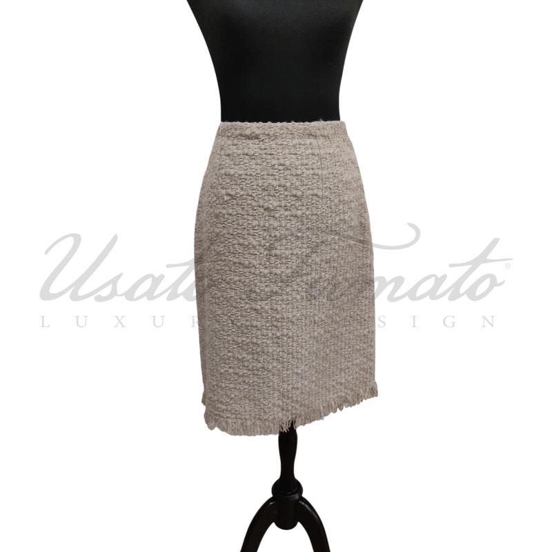 GONNA LANVN BEIGE LANA TG 36 | Mercatino dell'Usato Roma parioli 1