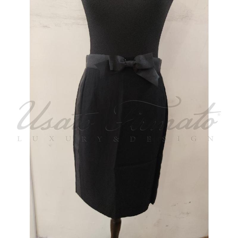 GONNA MOSCHINO NERA FIOCCO TG. 44 | Mercatino dell'Usato Roma parioli 1