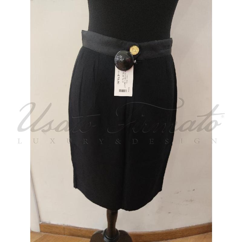 GONNA MOSCHINO NERA FIOCCO TG. 44 | Mercatino dell'Usato Roma parioli 3