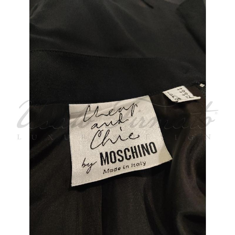 GONNA MOSCHINO NERA FIOCCO TG. 44 | Mercatino dell'Usato Roma parioli 4