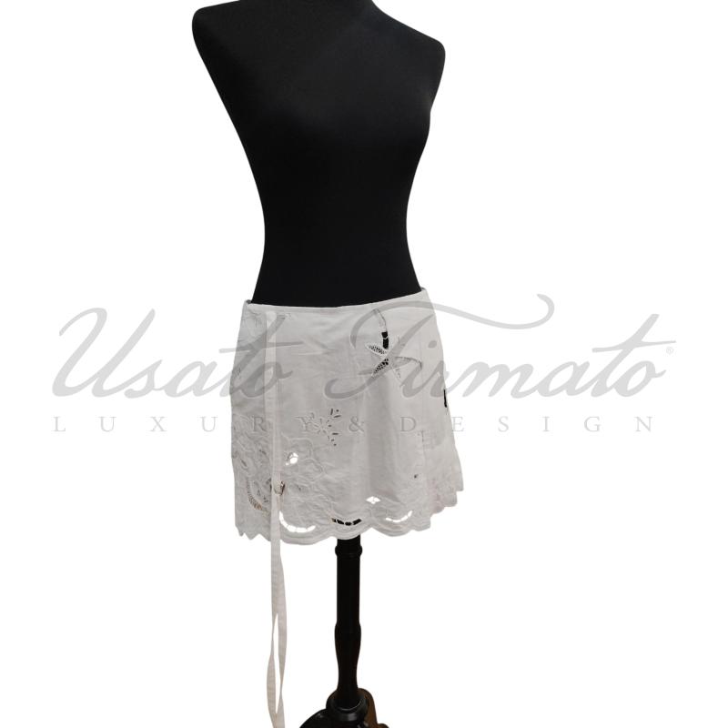 GONNA OFF WHITW BIANCA PIZZO S GALLO TG L | Mercatino dell'Usato Roma parioli 1