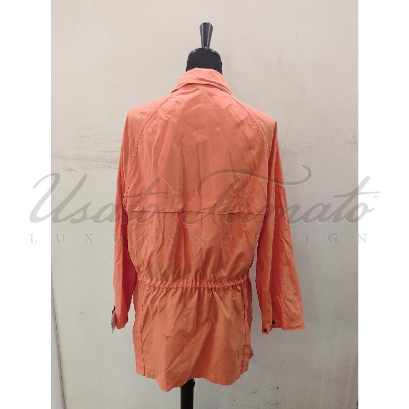 IMPERMEABILE DONNA LORO PIANA ARANCIO  | Mercatino dell'Usato Roma parioli 3