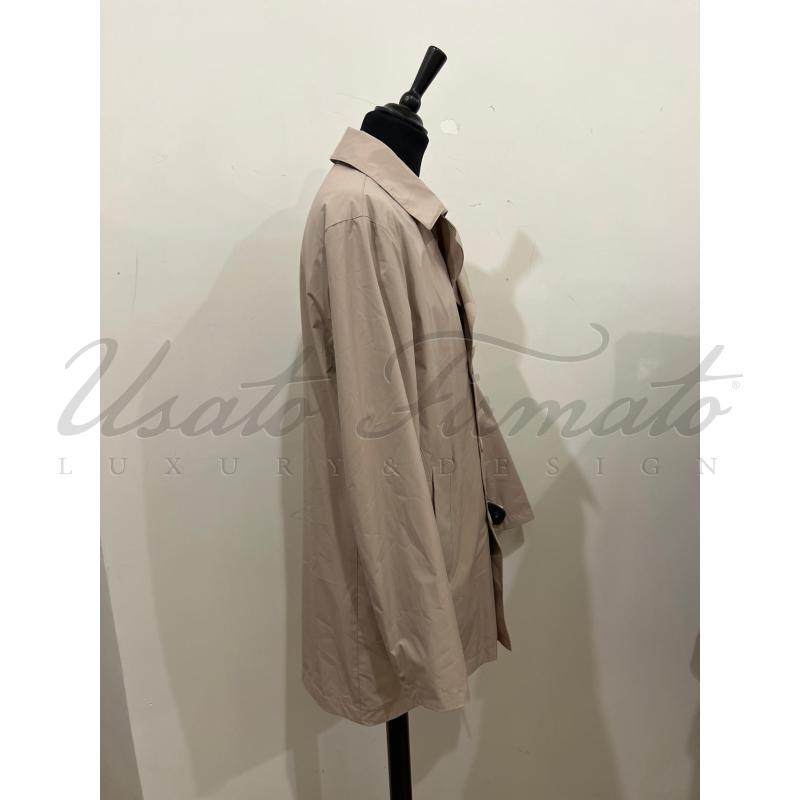 IMPERMEABILE UOMO PEOPLE BEIGE TG 52 | Mercatino dell'Usato Roma parioli 2