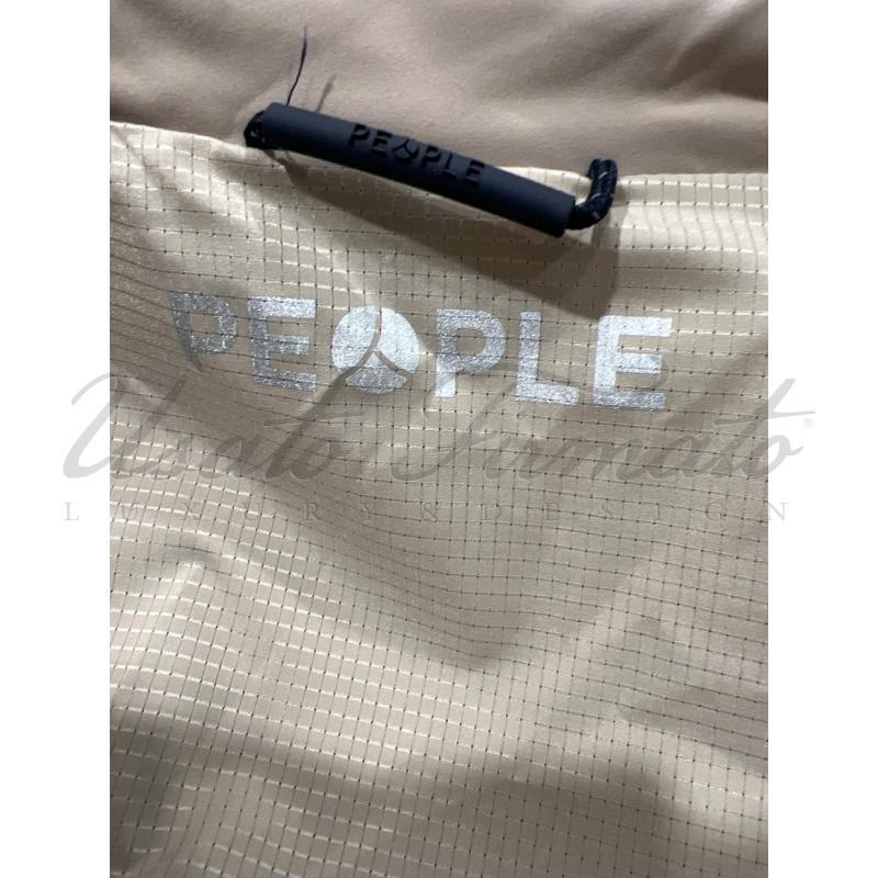 IMPERMEABILE UOMO PEOPLE BEIGE TG 52 | Mercatino dell'Usato Roma parioli 4
