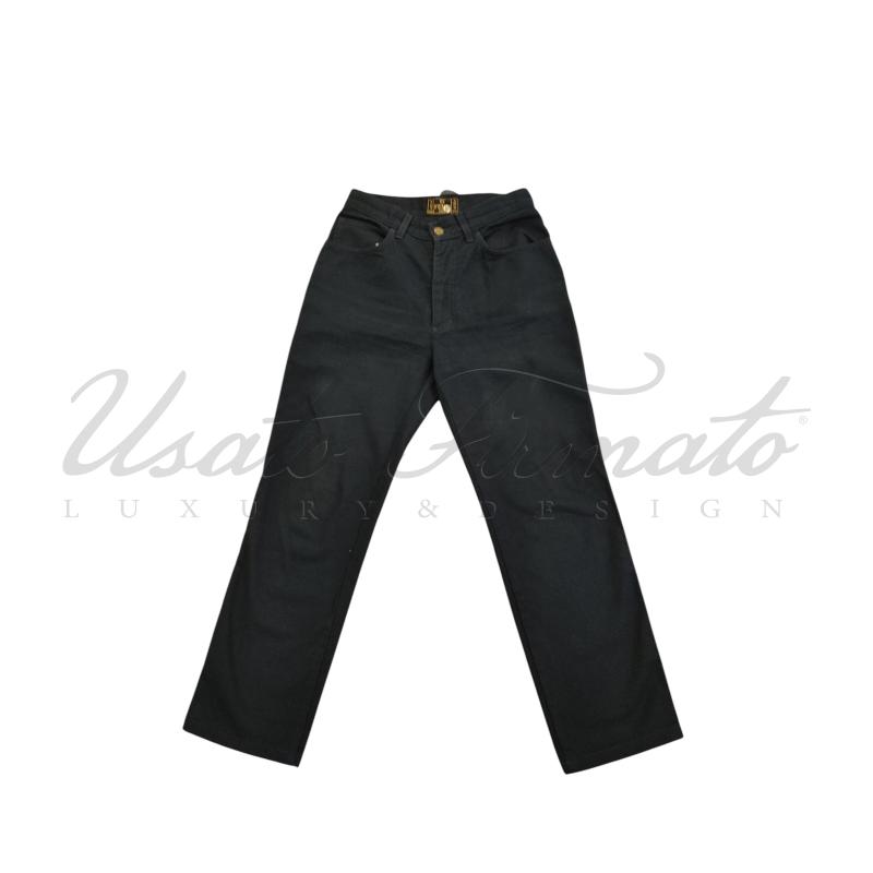JEANS DONNA FENDI BLU TG 42 | Mercatino dell'Usato Roma parioli 1