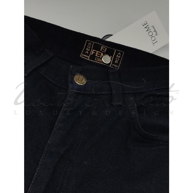 JEANS DONNA FENDI BLU TG 42 | Mercatino dell'Usato Roma parioli 2