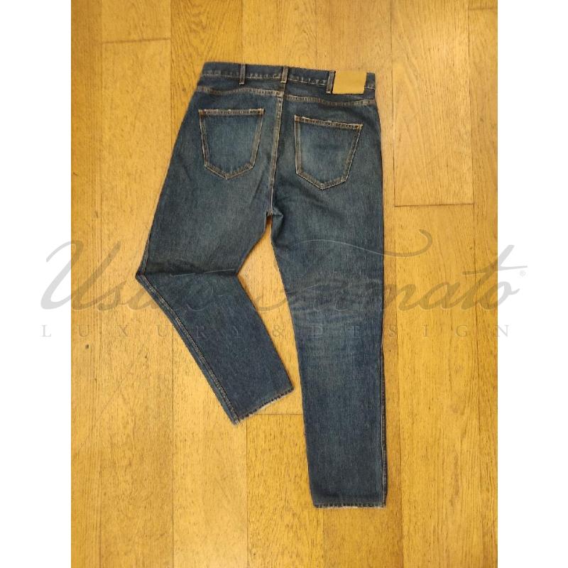 JEANS UOMO CELINE BLU DENIM REGULAR TG 33 | Mercatino dell'Usato Roma parioli 3