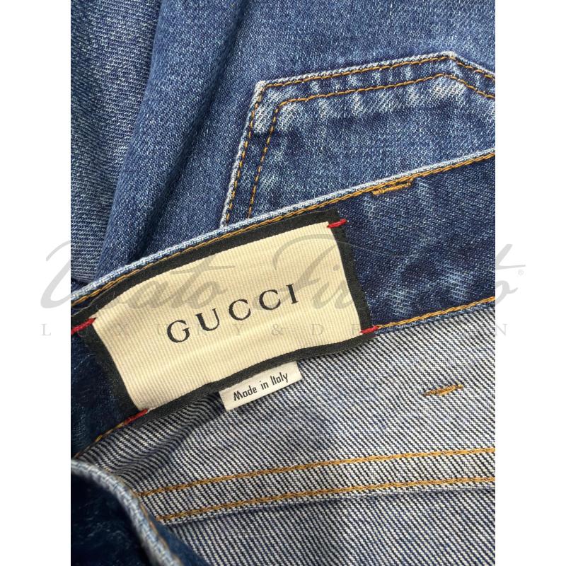 JEANS UOMO GUCCI BLU TG 32 | Mercatino dell'Usato Roma parioli 3