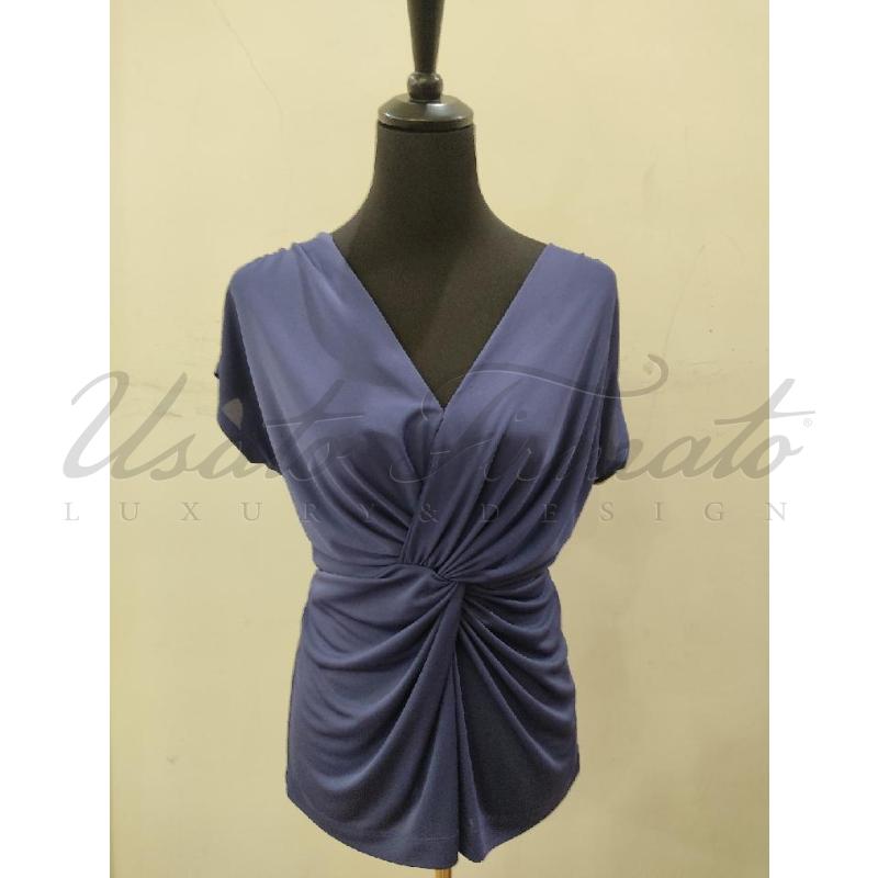 MAGLIA DONNA ALBERTA FERRETTI BLU  | Mercatino dell'Usato Roma parioli 1