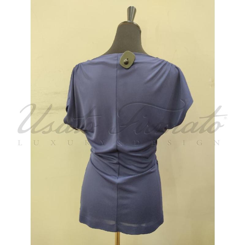 MAGLIA DONNA ALBERTA FERRETTI BLU  | Mercatino dell'Usato Roma parioli 3