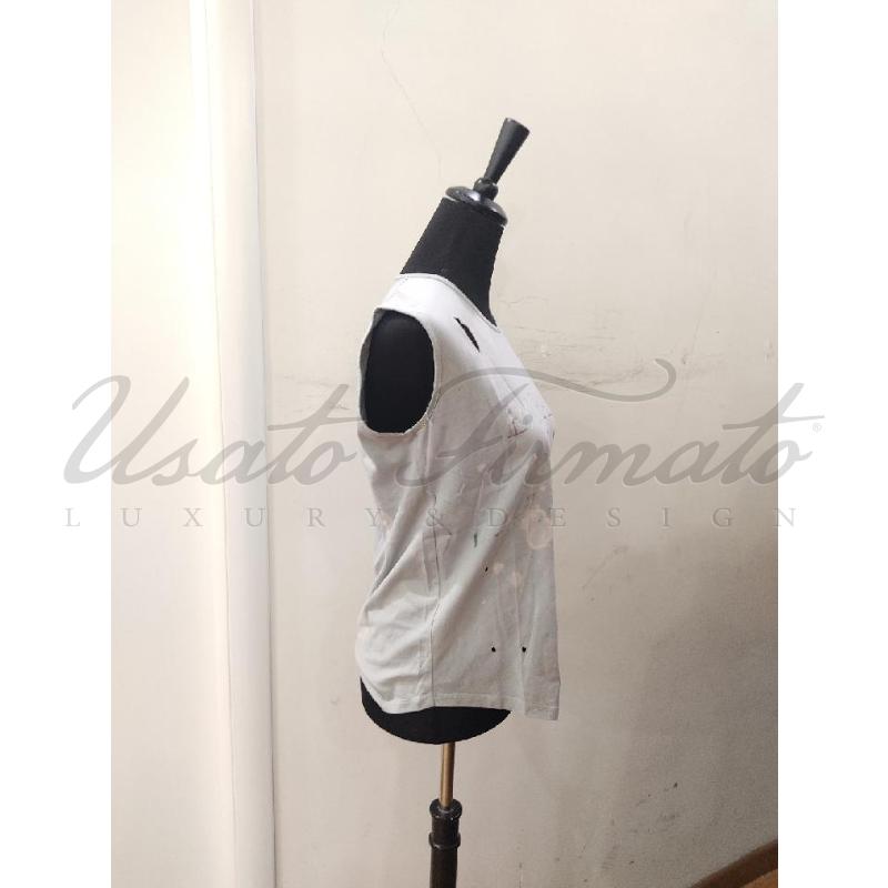 MAGLIA DONNA BALMAIN GRIGIA TG S BOTTONI ARGENTO | Mercatino dell'Usato Roma parioli 2