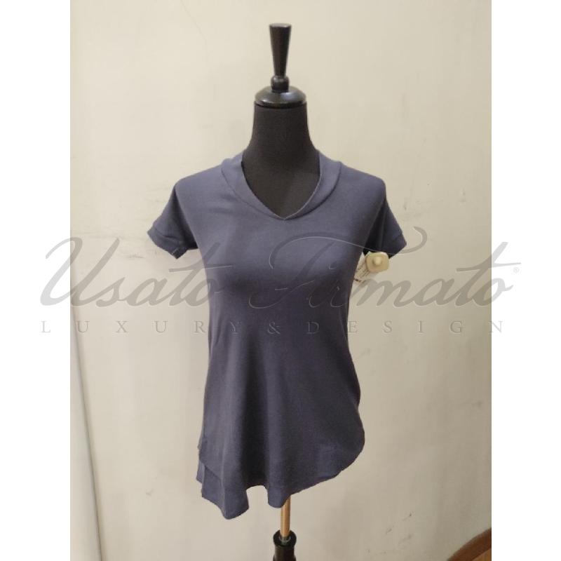 MAGLIA DONNA BRINELLO CUCINELLI GRIGIA TG. M | Mercatino dell'Usato Roma parioli 1