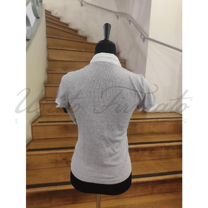 MAGLIA DONNA BRUNELLO CUCINELLI GRIGIA TG. L | Mercatino dell'Usato Roma parioli 3