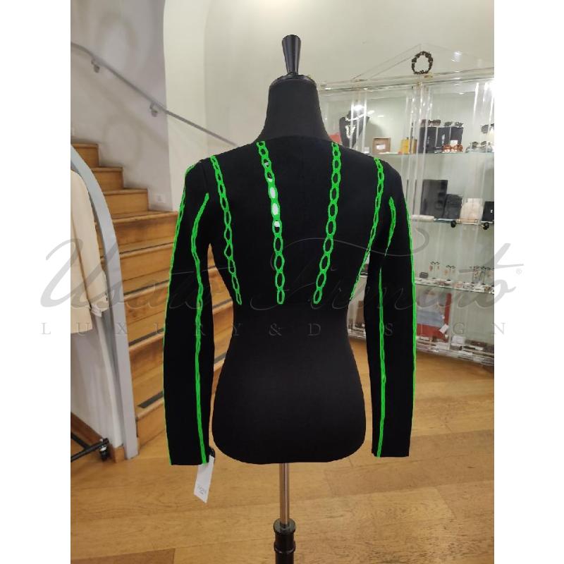 MAGLIA DONNA DION LEE JEANS TG L | Mercatino dell'Usato Roma parioli 3