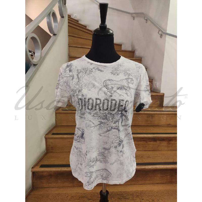 MAGLIA DONNA DIOR DIORODEO BIANCA TG M | Mercatino dell'Usato Roma parioli 1