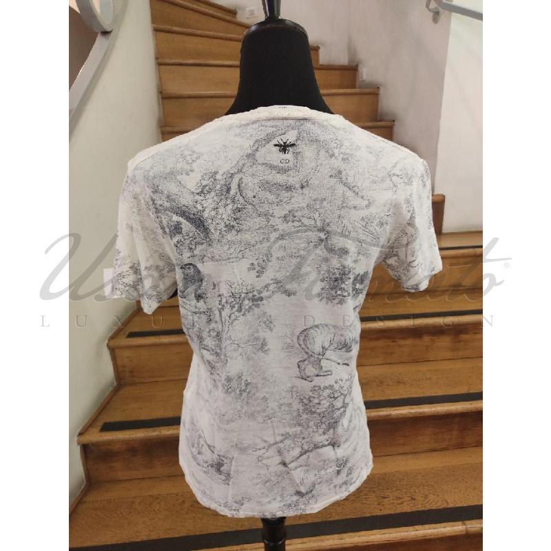 MAGLIA DONNA DIOR DIORODEO BIANCA TG M | Mercatino dell'Usato Roma parioli 3