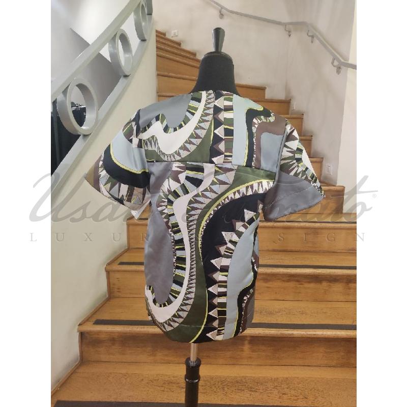 MAGLIA DONNA EMILIO PICCI NERA FANTASIA TG. 42 | Mercatino dell'Usato Roma parioli 3