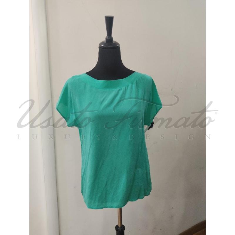 MAGLIA DONNA FALCONERI VERDE TG. S | Mercatino dell'Usato Roma parioli 1