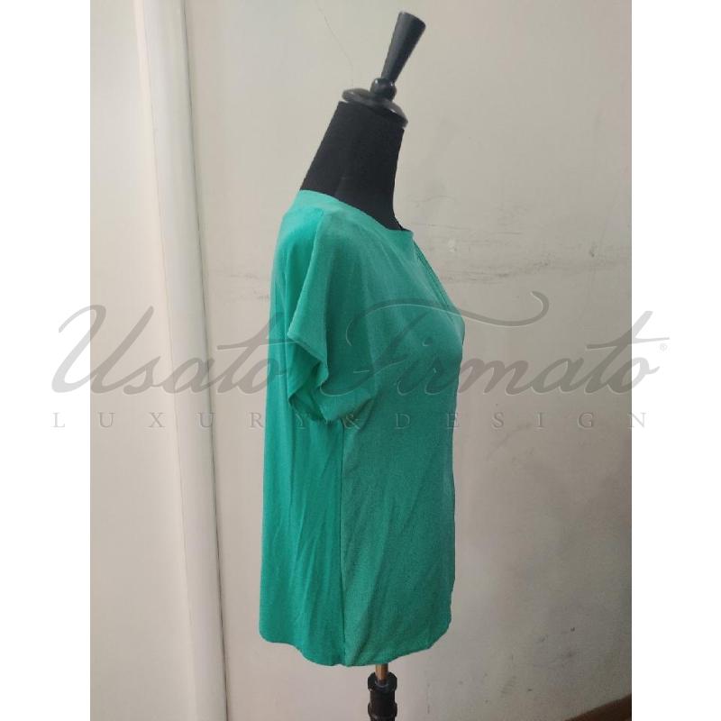 MAGLIA DONNA FALCONERI VERDE TG. S | Mercatino dell'Usato Roma parioli 2