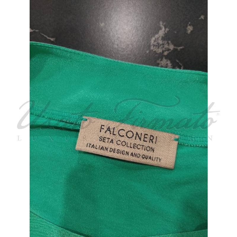 MAGLIA DONNA FALCONERI VERDE TG. S | Mercatino dell'Usato Roma parioli 3