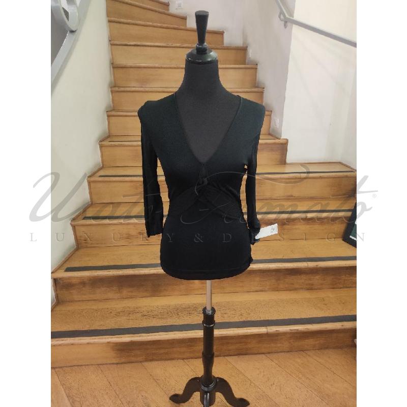 MAGLIA DONNA GIORGIO ARMANI NERA TG 42 | Mercatino dell'Usato Roma parioli 1