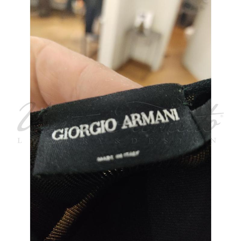 MAGLIA DONNA GIORGIO ARMANI NERA TG 42 | Mercatino dell'Usato Roma parioli 4
