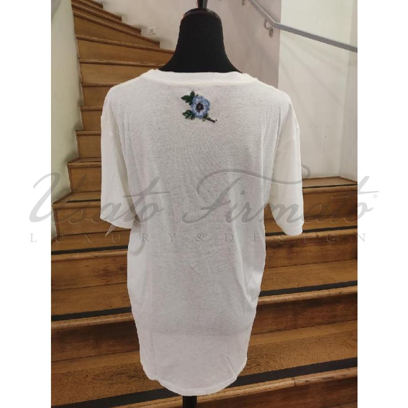 MAGLIA DONNA GUCCI GARDEN BIANCA TG M | Mercatino dell'Usato Roma parioli 3