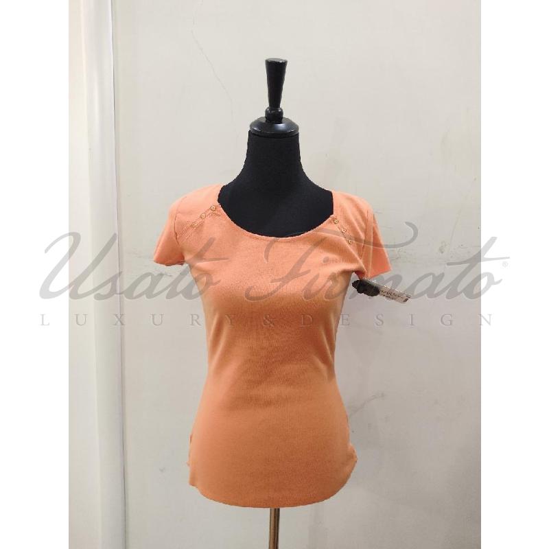 MAGLIA DONNA LOROPIANA ARANCIO TG 46 | Mercatino dell'Usato Roma parioli 1
