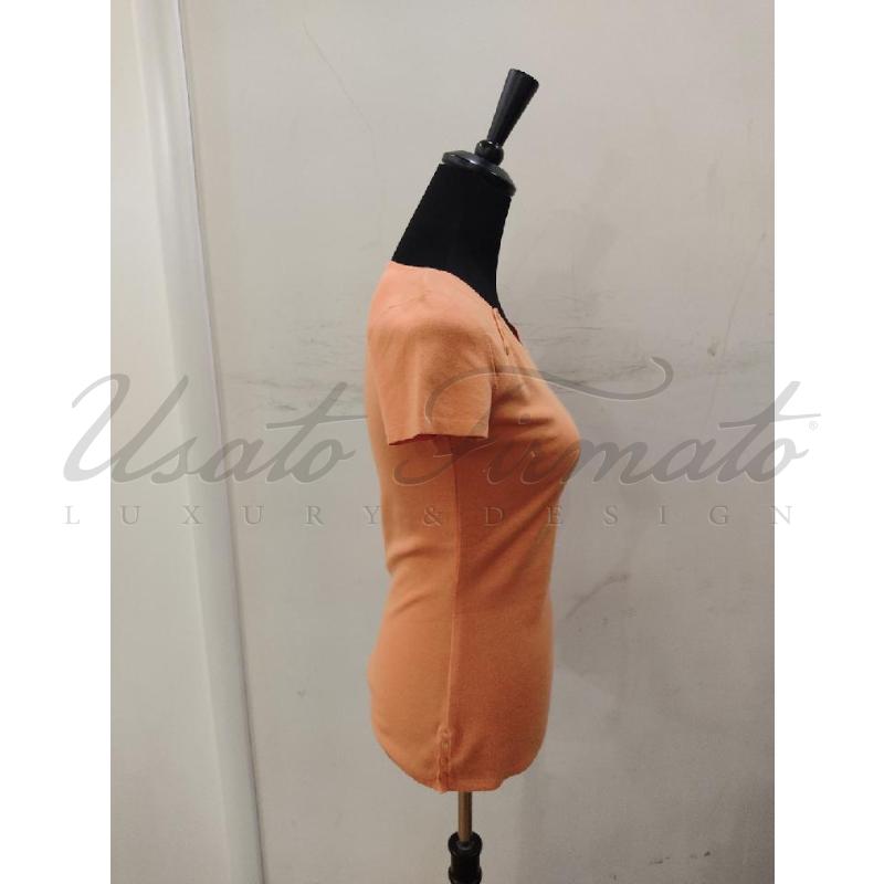 MAGLIA DONNA LOROPIANA ARANCIO TG 46 | Mercatino dell'Usato Roma parioli 2