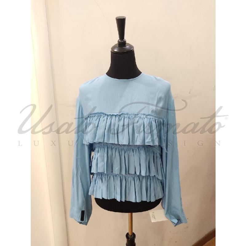 MAGLIA DONNA MARNI CELESTE TG 40 | Mercatino dell'Usato Roma parioli 1