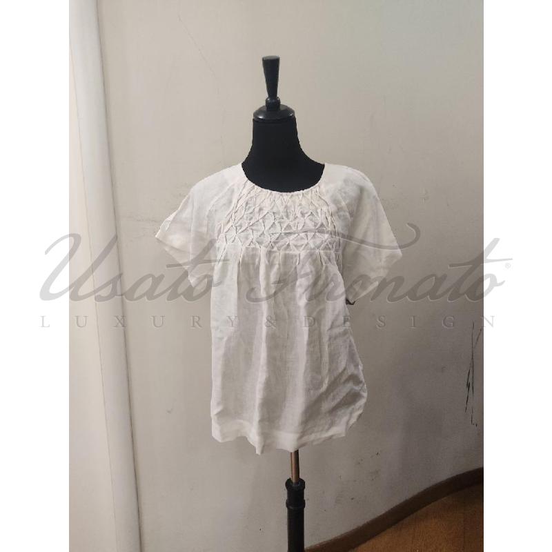 MAGLIA DONNA MAX MARA BIANCA TG. XL | Mercatino dell'Usato Roma parioli 1