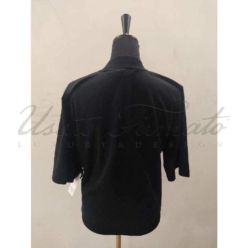 MAGLIA DONNA PALM ANGELS NERA TG L | Mercatino dell'Usato Roma parioli 3
