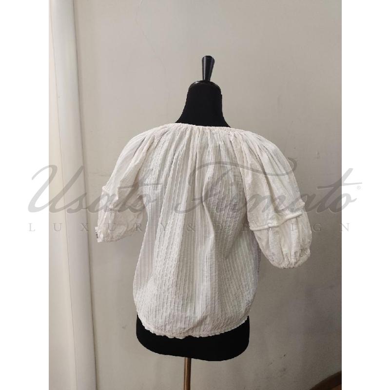 MAGLIA DONNA ULLA JHONSON BIANCA TG S | Mercatino dell'Usato Roma parioli 3