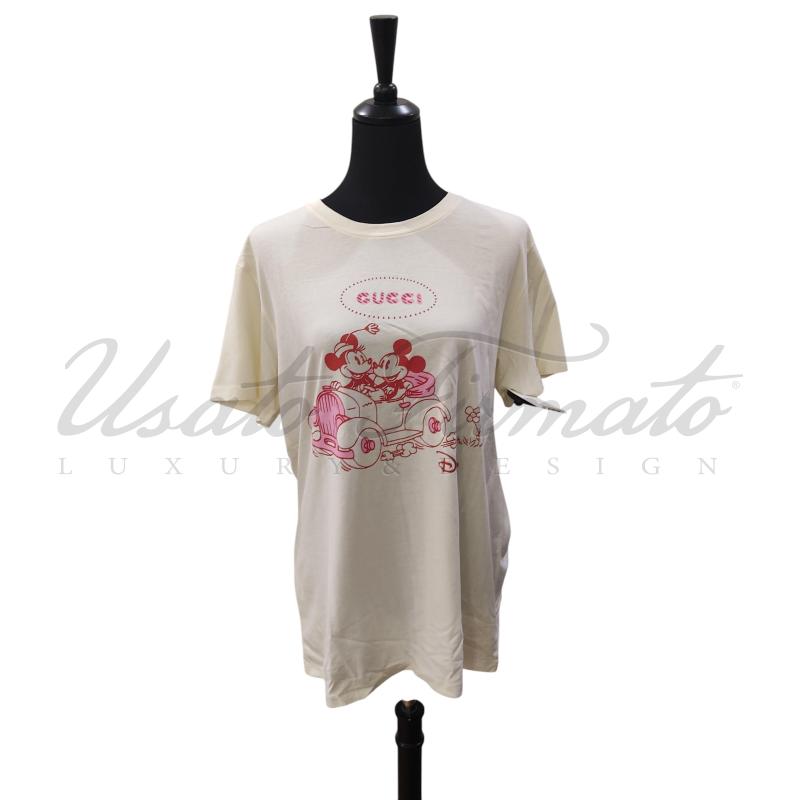 MAGLIA GUCCI DISNEY BEIGE TG U | Mercatino dell'Usato Roma parioli 1