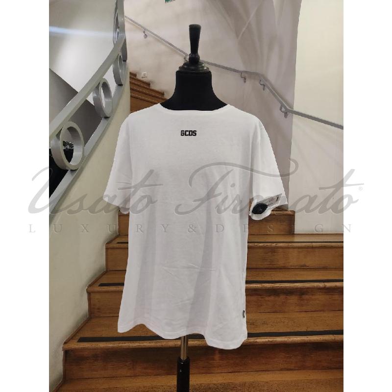 MAGLIA UOMO GCDS BIANCA | Mercatino dell'Usato Roma parioli 1