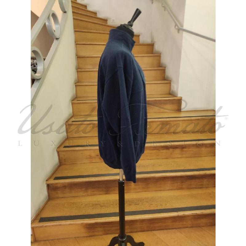 MAGLIA UOMO PAUL & SHARK BLU L | Mercatino dell'Usato Roma parioli 2
